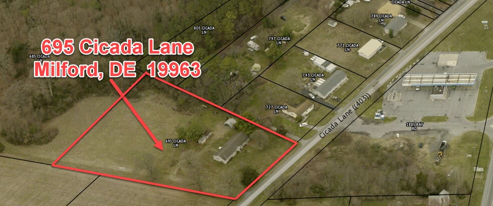 695 Cicada Ln, Milford, DE for sale - Primary Photo - Image 1 of 7