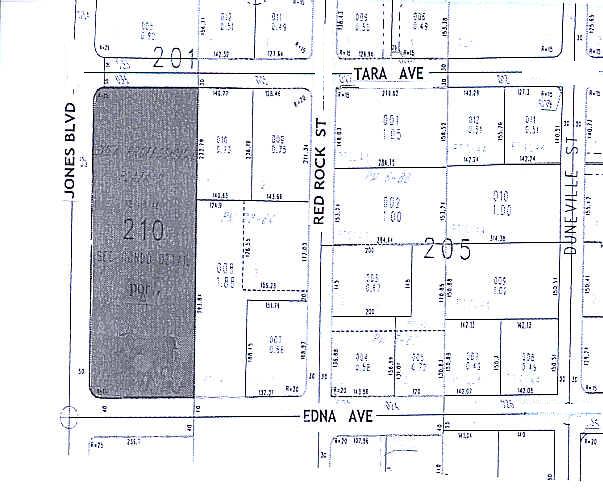 2820 S Jones Blvd, Las Vegas, NV à vendre - Plan cadastral - Image 2 de 41