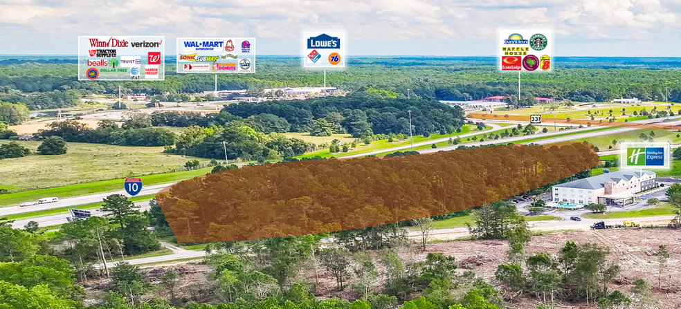 Coy Burgess loop, Defuniak Springs, FL for sale - Aerial - Image 1 of 5