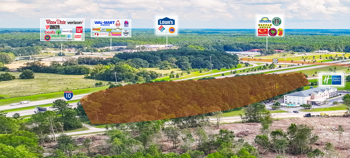 Coy Burgess loop, Defuniak Springs, FL for sale Aerial- Image 1 of 6