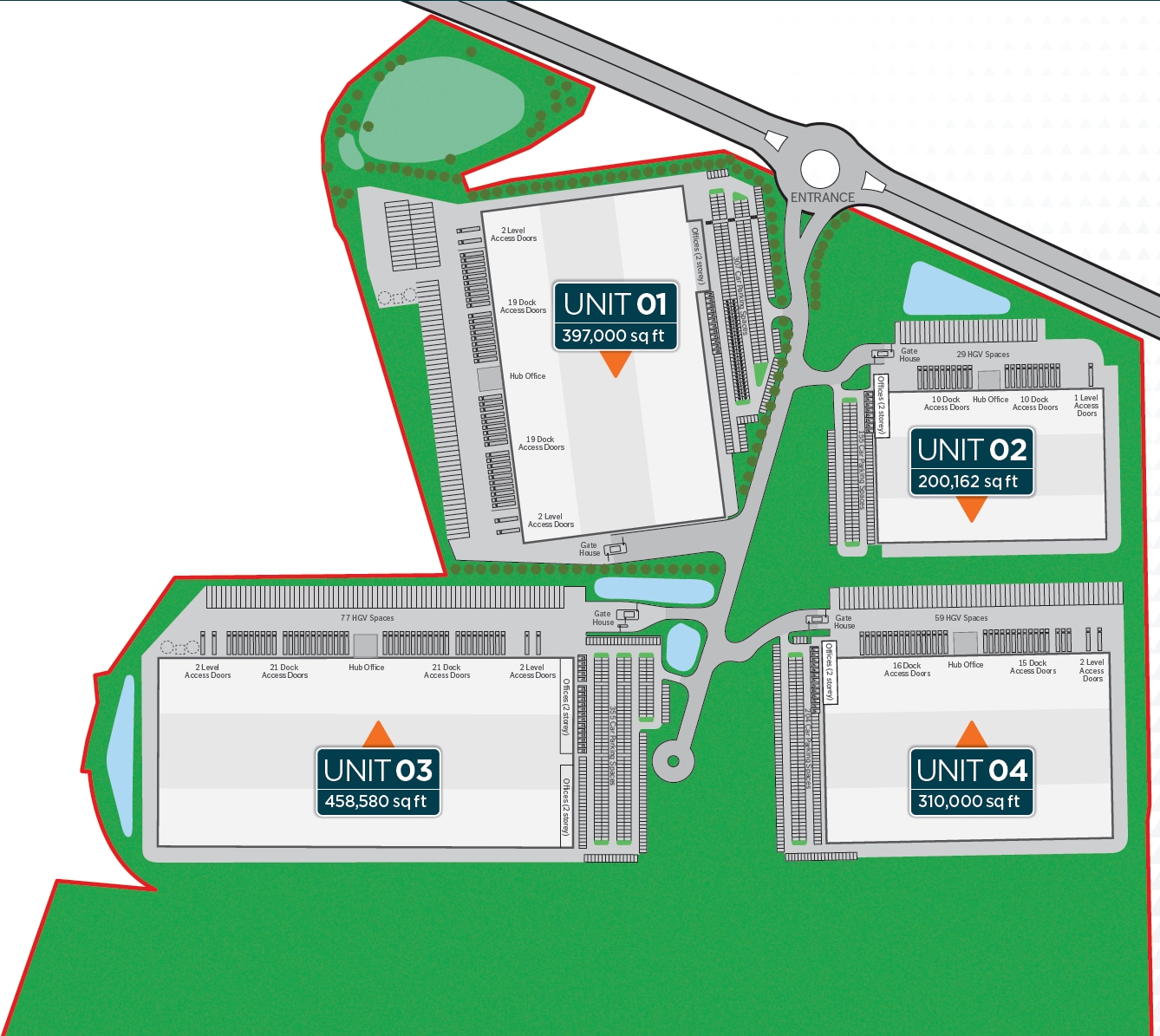 Long Hollow Way, Newark for lease Site Plan- Image 1 of 2