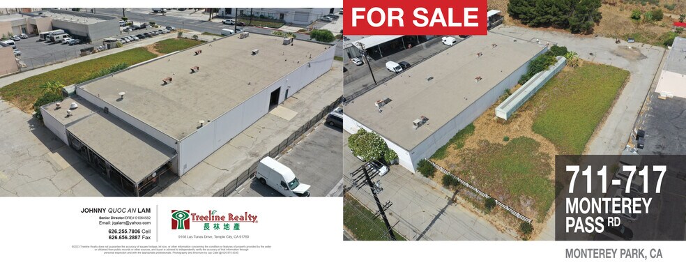 711 Monterey Pass Rd, Monterey Park, CA à vendre - Aérien - Image 3 de 4