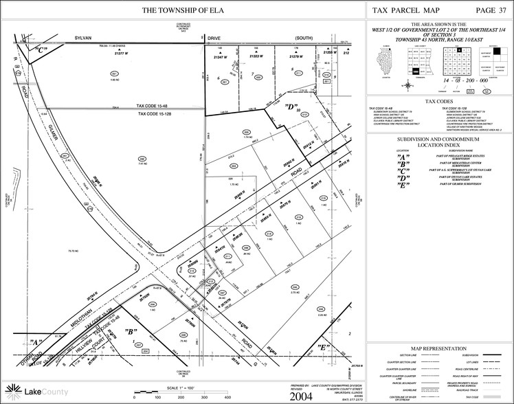 25775-25787 Hillview Ct, Mundelein, IL à louer - Plan cadastral - Image 3 de 8