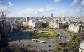 Paris - Aerial  map view