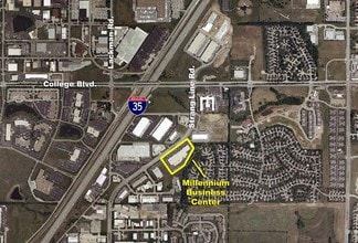 11301-11325 Strang Line Rd, Lenexa, KS - Aérien  Vue de la carte - Image1