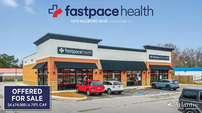 Plus de détails pour 1870 Hillsboro Blvd, Manchester, TN - Commerce de détail à vendre
