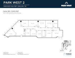 1501-1507 Lyndon B Johnson Fwy, Dallas, TX for lease Floor Plan- Image 1 of 1