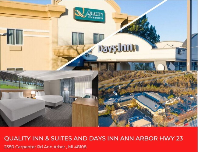 Plus de détails pour 2376 Carpenter Rd, Ann Arbor, MI - Services hôteliers à vendre