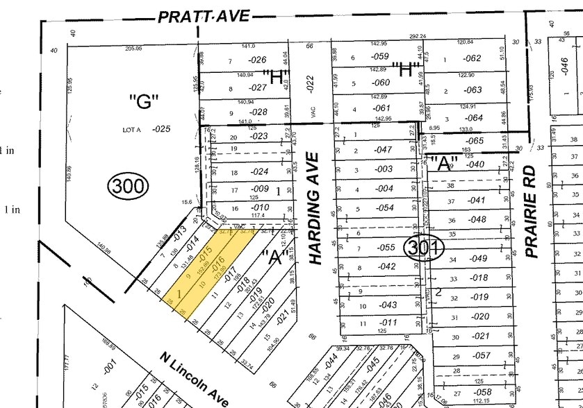 6731 N Lincoln Ave, Lincolnwood, IL à vendre - Plan cadastral - Image 2 de 12