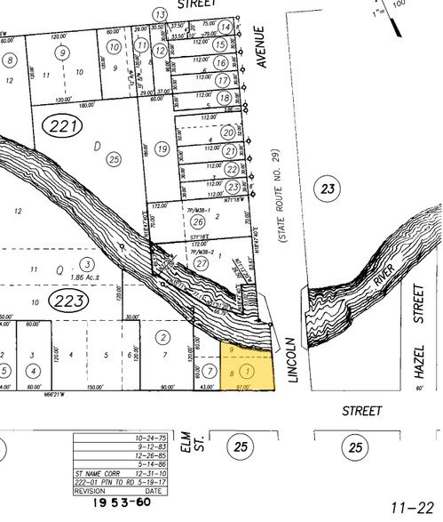 1255 Lincoln Ave, Calistoga, CA à louer - Plan cadastral - Image 3 de 7