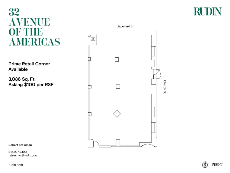 32 Avenue of the Americas, New York, NY for lease Floor Plan- Image 1 of 1