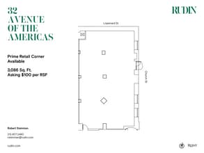 32 Avenue of the Americas, New York, NY for lease Floor Plan- Image 1 of 1