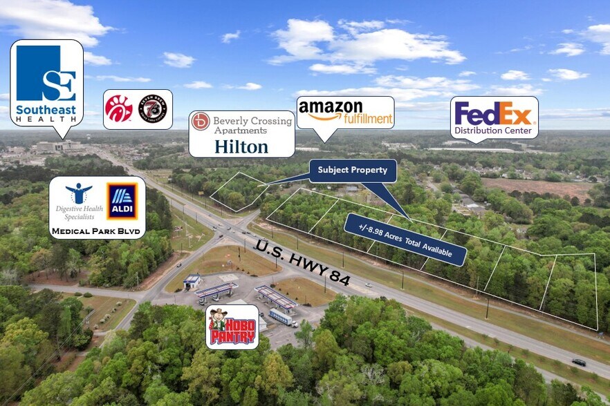0 East Main Street, Dothan, AL for sale - Aerial - Image 2 of 12