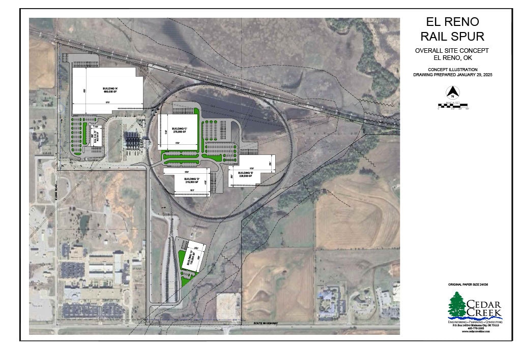 Evans Rd & OK-66, El Reno, OK for lease Site Plan- Image 1 of 1