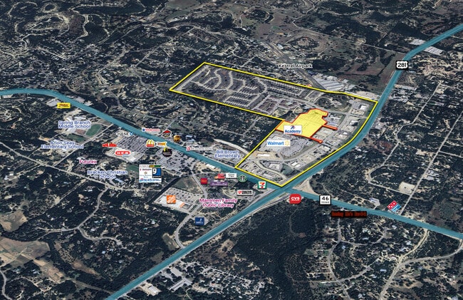 Plus de détails pour 20248 State Highway 46 W, Spring Branch, TX - Commerce de détail à louer