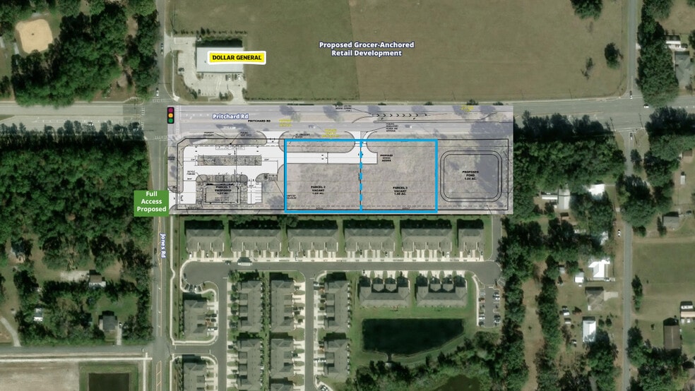 9064 Pritchard Rd, Jacksonville, FL à louer - Photo du bâtiment - Image 2 de 4