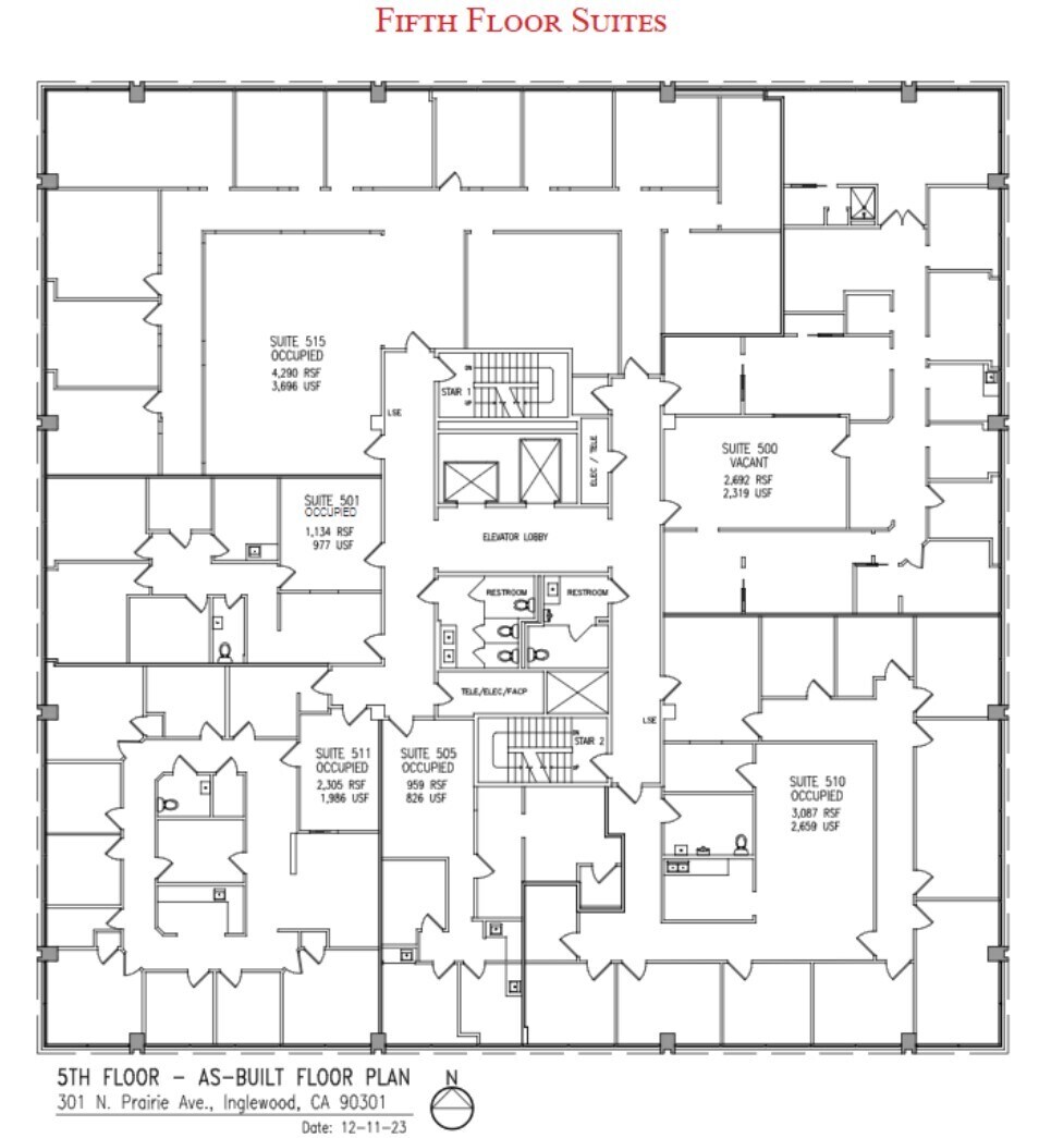 301 N Prairie Ave, Inglewood, CA for sale Floor Plan- Image 1 of 1