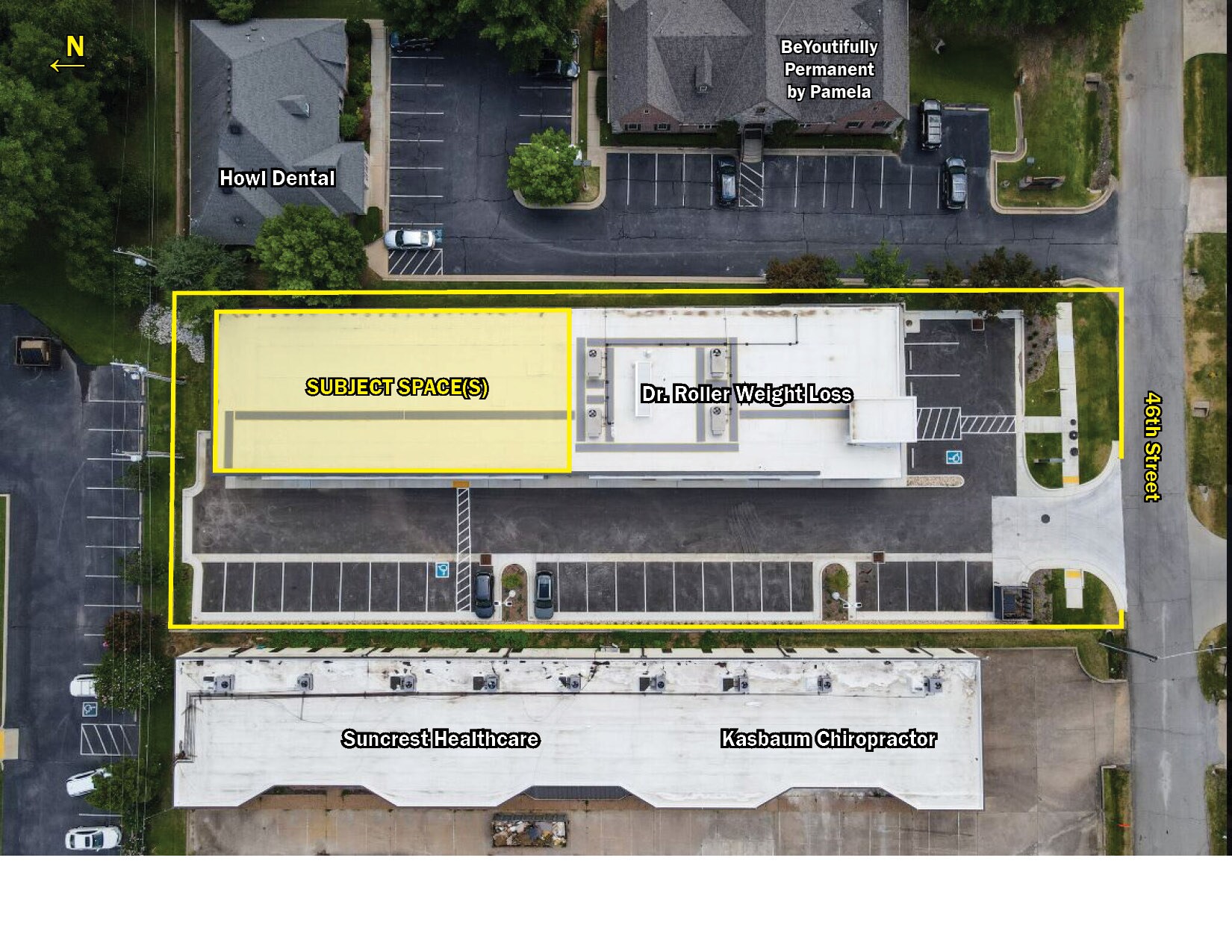 3311 E 46th St, Tulsa, OK à louer Aérien- Image 1 de 5