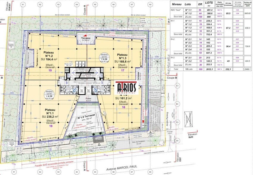 Office in La Seyne Sur Mer for lease - Floor Plan - Image 3 of 5