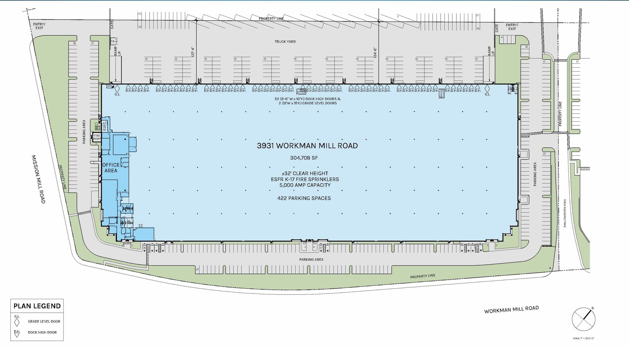 3931 Workman Mill Rd, City of Industry, CA à louer Plan d’étage- Image 1 de 1