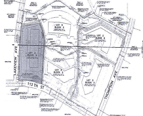 11217-11227 Lakeview Ave, Lenexa, KS à louer - Plan cadastral - Image 2 de 8