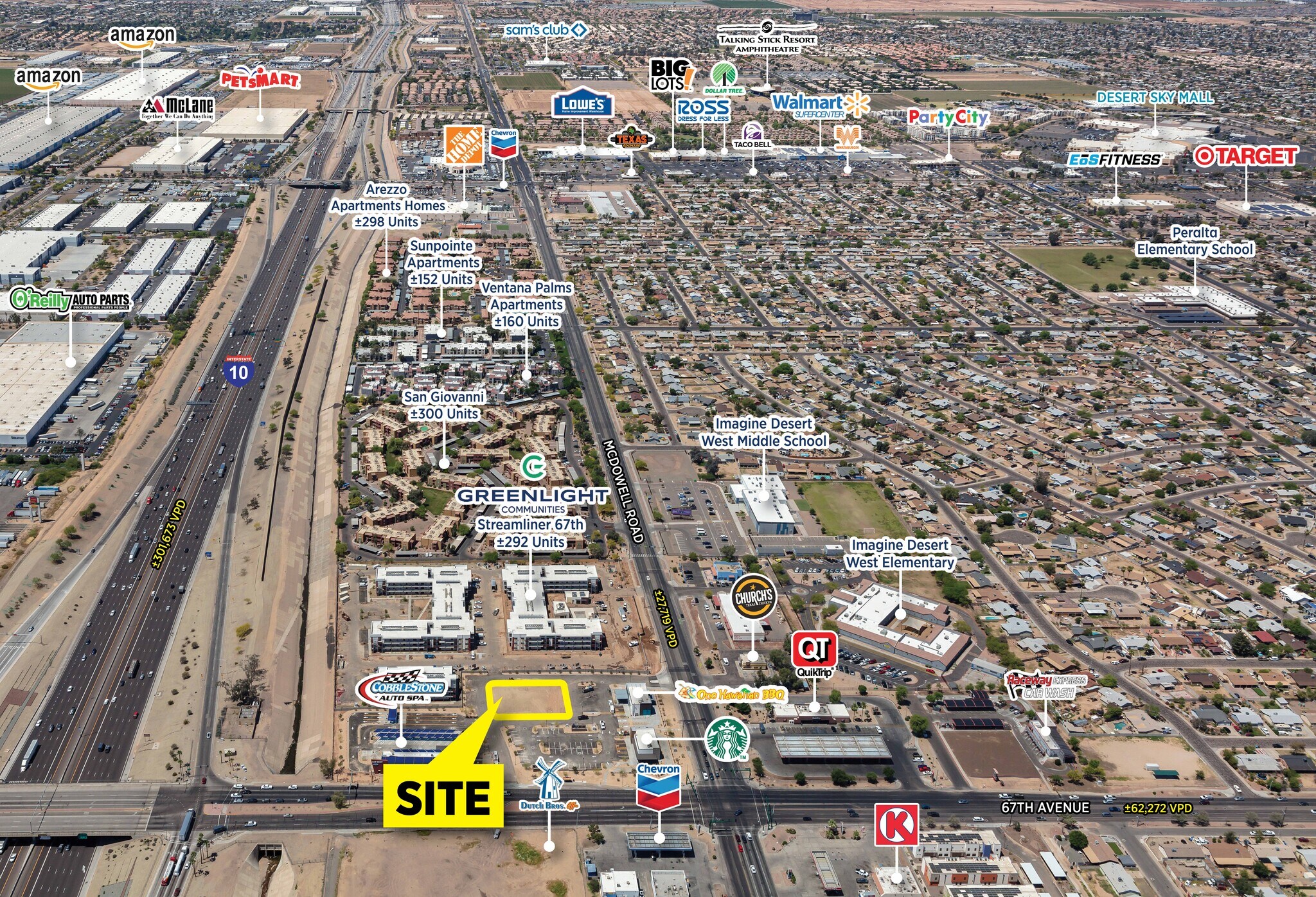 6711 S Mcdowell Rd, Phoenix, AZ à louer Photo du bâtiment- Image 1 de 13