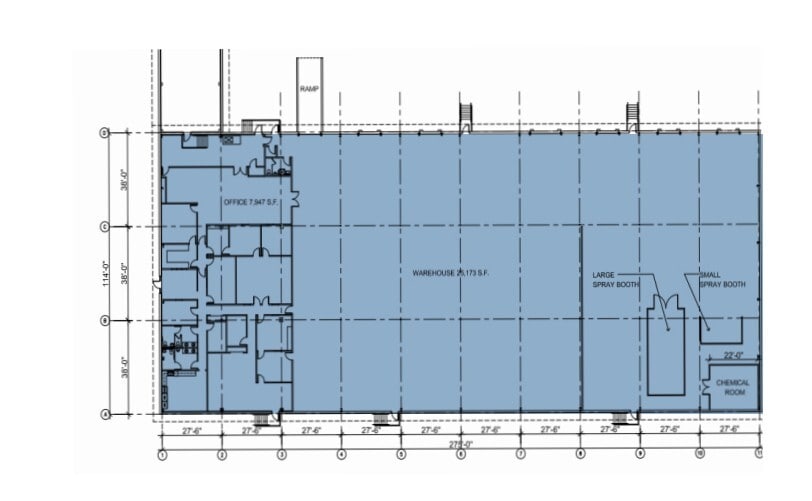 3320 Vineland Rd, Orlando, FL à louer Plan d’étage- Image 1 de 1