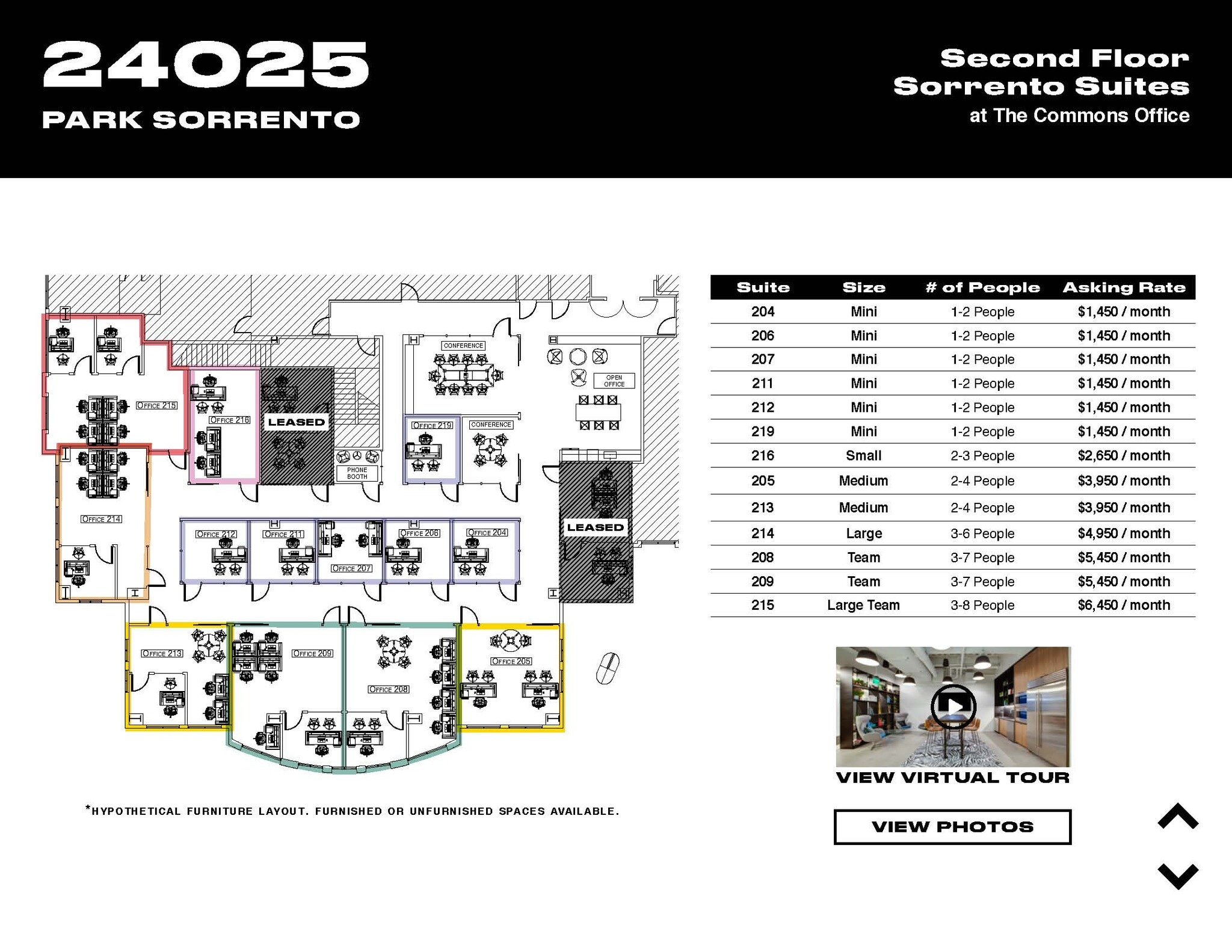 24025 Park Sorrento, Calabasas, CA for lease Floor Plan- Image 1 of 1
