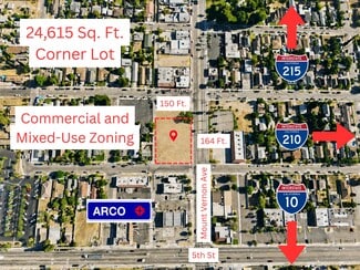 Plus de détails pour 552 N Mount Vernon Ave, San Bernardino, CA - Terrain à vendre