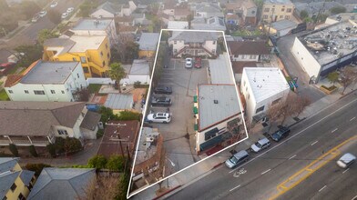 1140 E Chevy Chase Dr, Glendale, CA - AERIAL map view