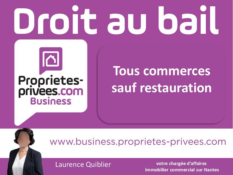 Commerce de détail dans Nantes à louer - Photo du bâtiment - Image 2 de 6