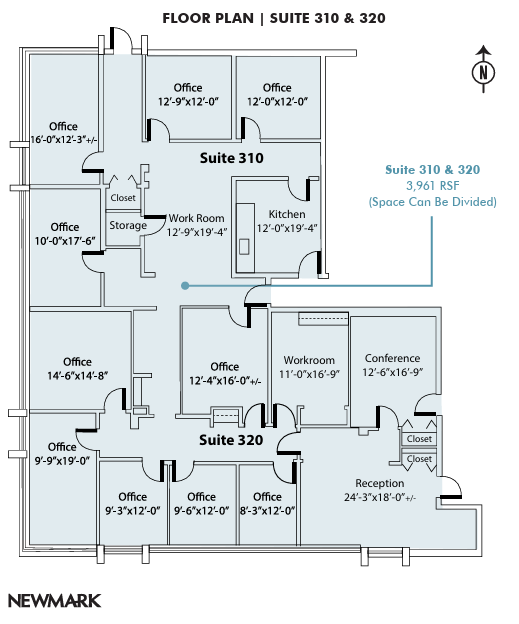 21825 Chagrin Blvd, Beachwood, OH à louer Plan d’étage- Image 1 de 1