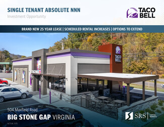 Plus de détails pour 504 Maxfield Rd, Big Stone Gap, VA - Vente au détail à vendre