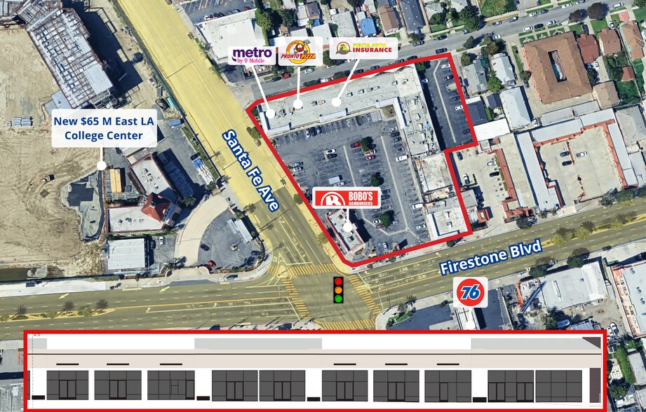 2701 Firestone Blvd, South Gate, CA à louer - Photo du bâtiment - Image 1 de 7