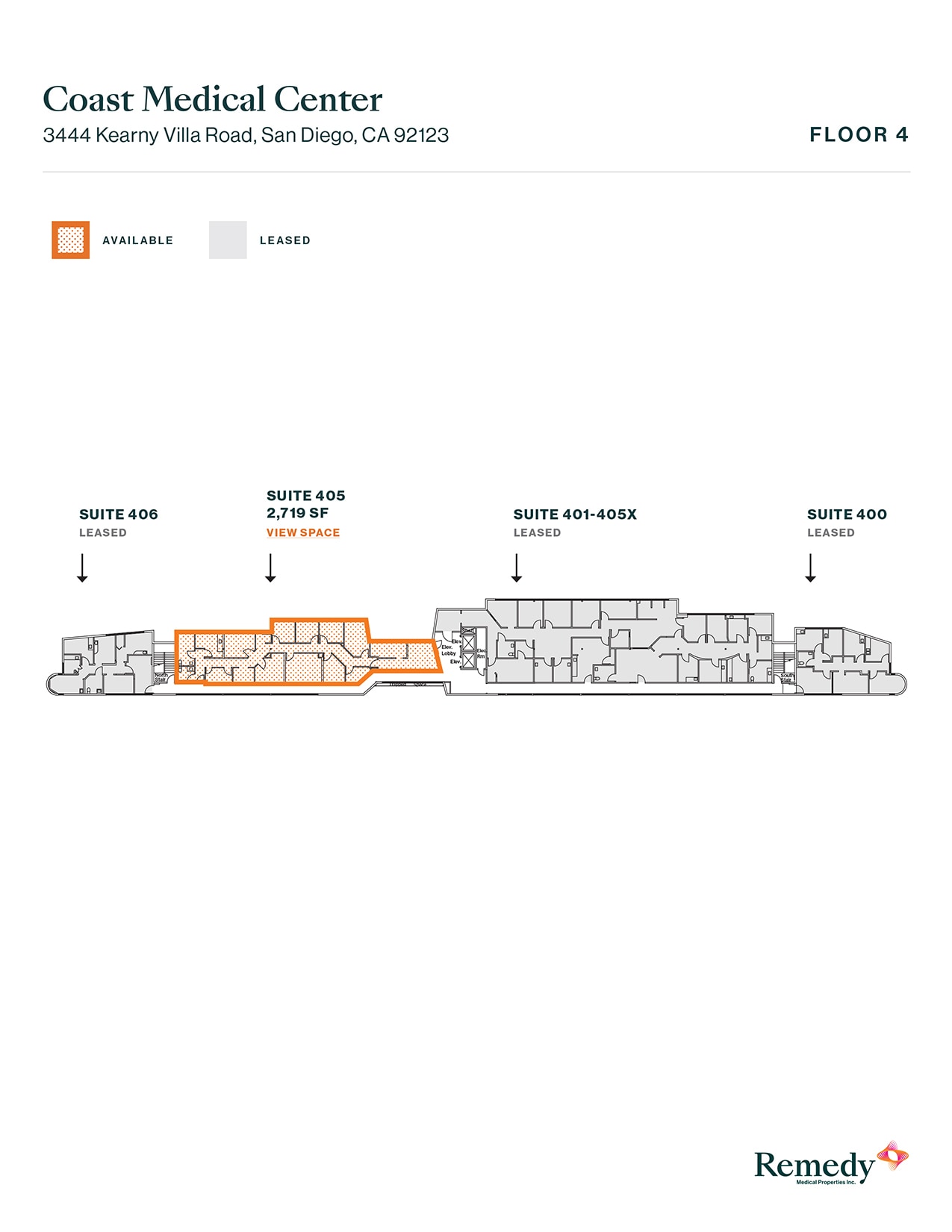3444 Kearny Villa Rd, San Diego, CA for lease Floor Plan- Image 1 of 2