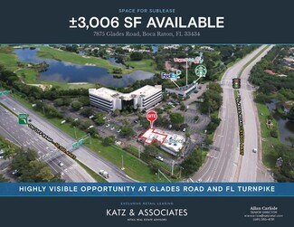 Plus de détails pour 7875 Glades Rd, Boca Raton, FL - Commerce de détail à louer