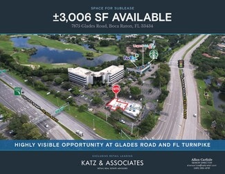 Plus de détails pour 7875 Glades Rd, Boca Raton, FL - Commerce de détail à louer