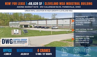 Plus de détails pour 892 Callendar Blvd, Painesville, OH - Industriel à louer