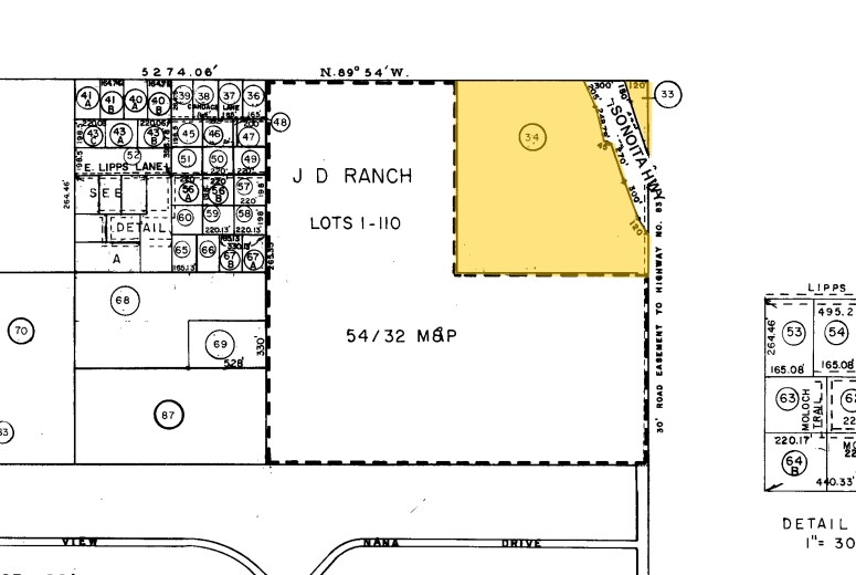 13802 S Sonoita Hwy, Vail, AZ à vendre - Plan cadastral - Image 2 de 2