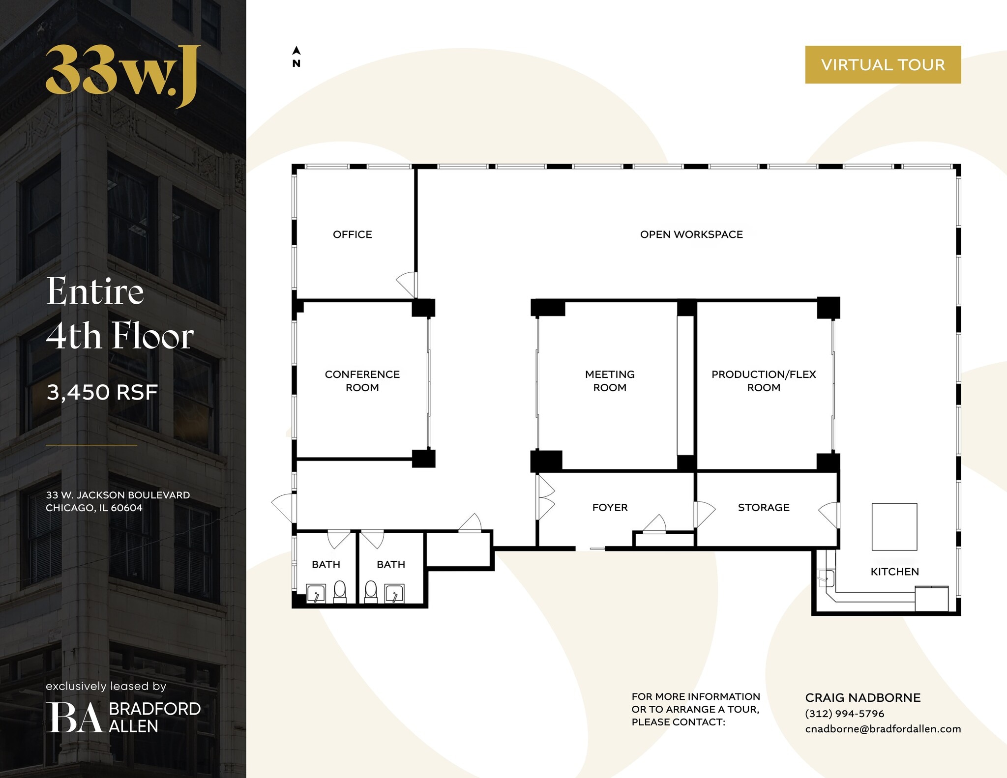 33 W Jackson Blvd, Chicago, IL for lease Site Plan- Image 1 of 22
