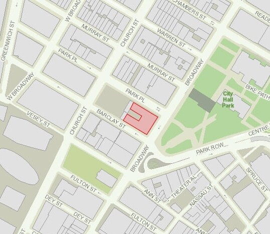233 broadway, New York, NY for lease - Plat Map - Image 3 of 28