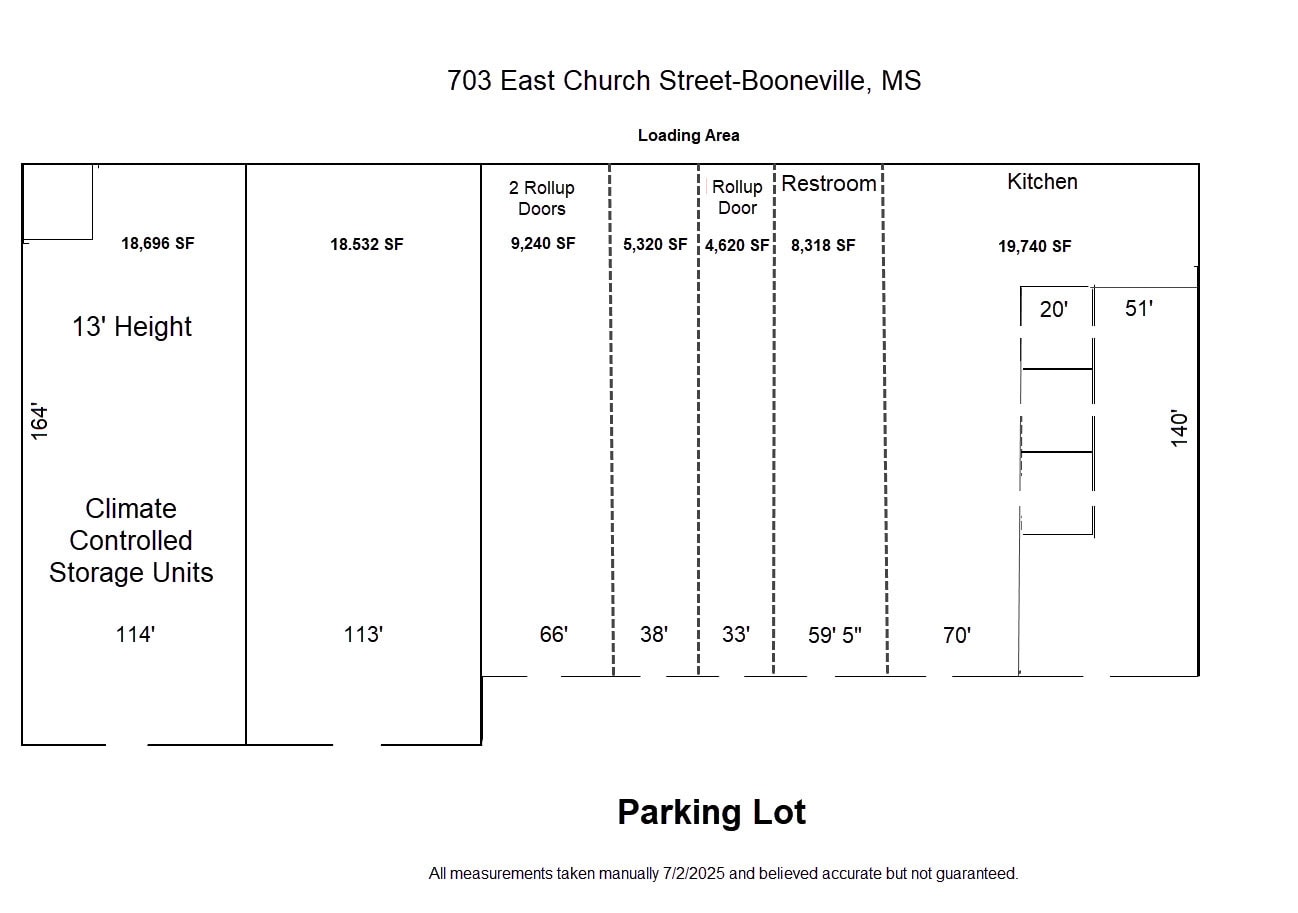 705 E Church St, Booneville, MS for sale Floor Plan- Image 1 of 1