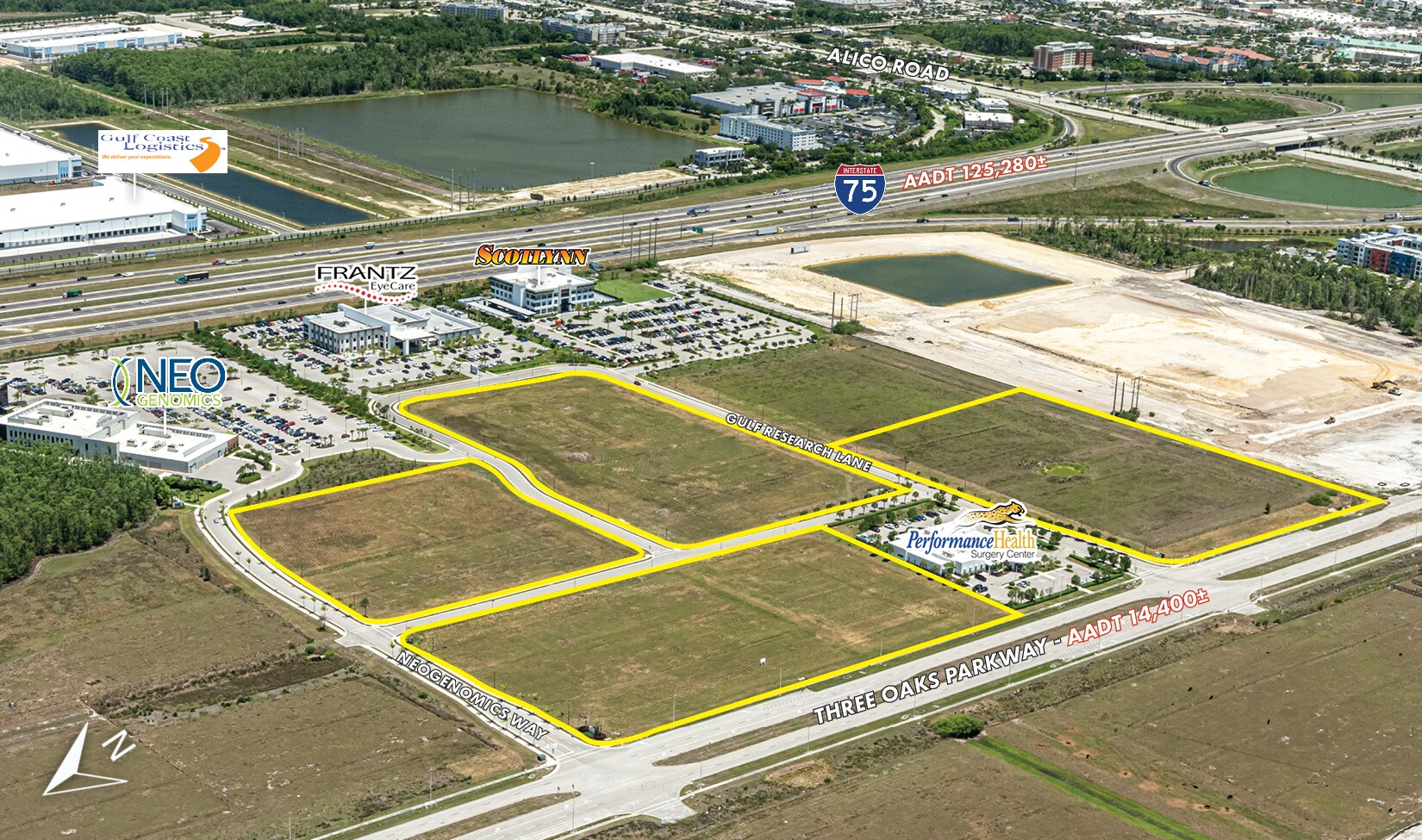 Boren Rd @ Neogenomics Way, Fort Myers, FL à vendre Photo principale- Image 1 de 1