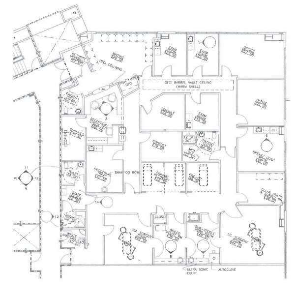 5 Medical Plaza Dr, Roseville, CA à louer Plan d’étage- Image 1 de 1