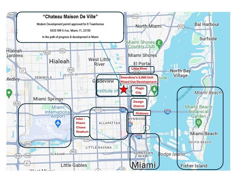 6535 NW 6th Ave, Miami, FL à vendre - Aérien - Image 2 de 7