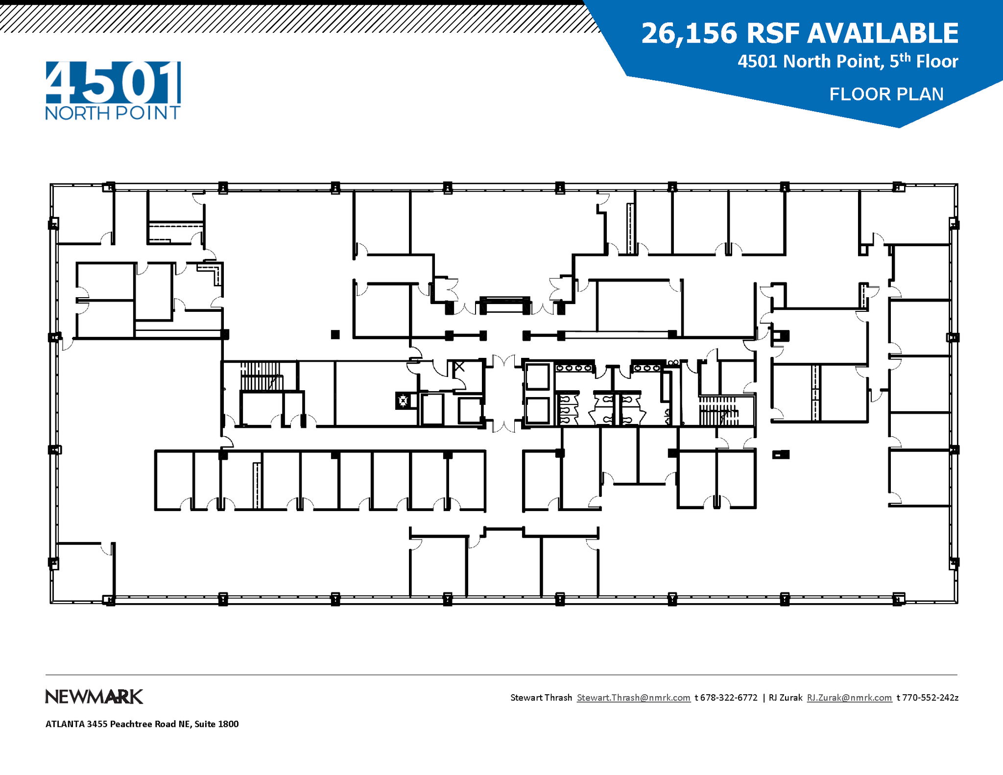 4501 North Point Pky, Alpharetta, GA à louer Plan d’étage- Image 1 de 1