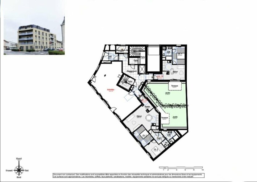 Office in Reims for sale - Floor Plan - Image 3 of 5