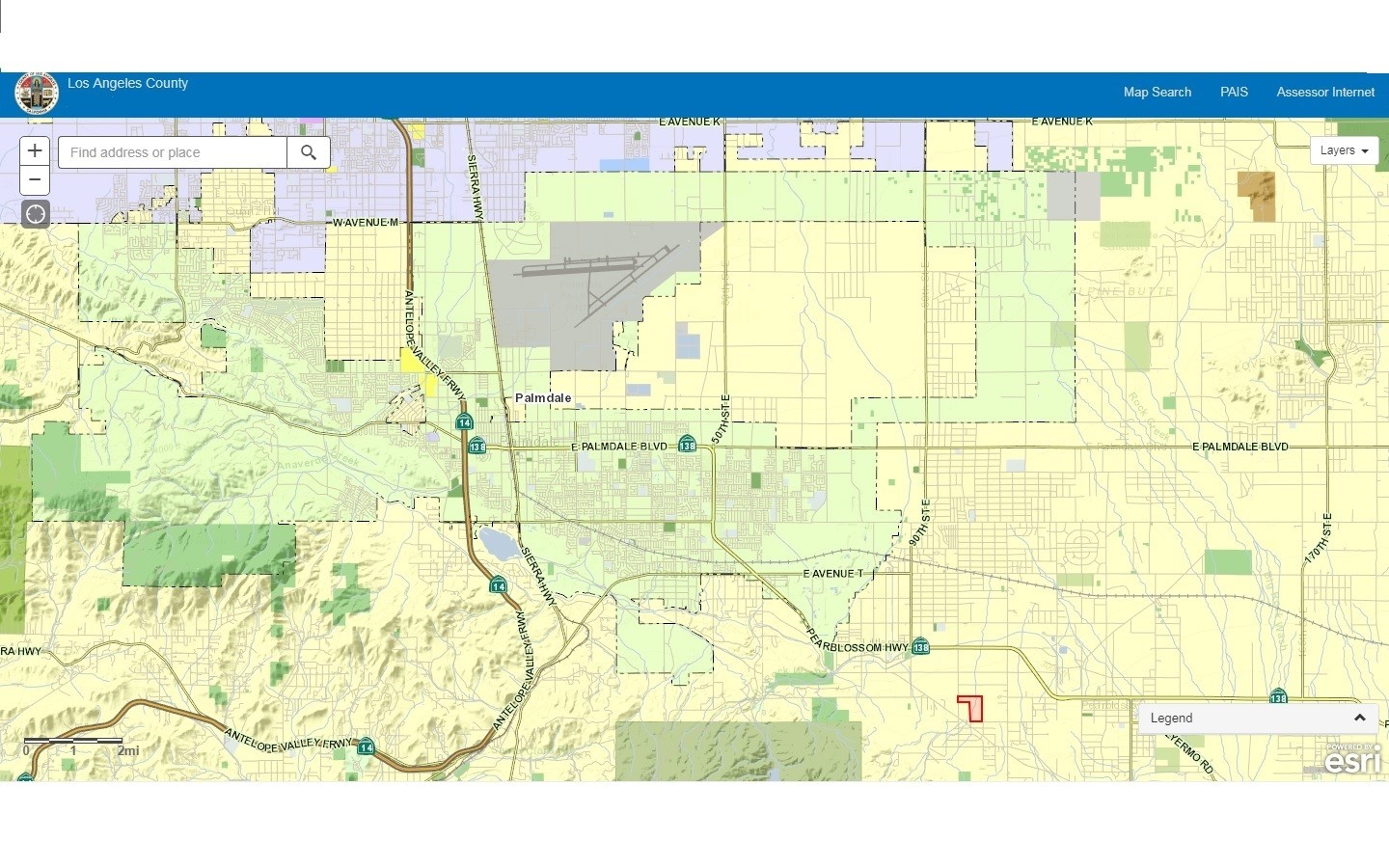 96th Street &Fort Tejon E, Littlerock, CA à vendre Autre- Image 1 de 2