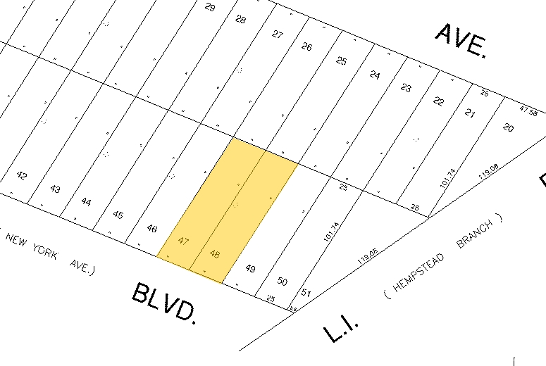 97 E Valley Stream Blvd, Valley Stream, NY à louer - Plan cadastral - Image 3 de 5