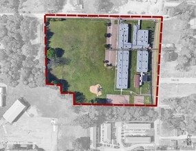 4215 Sunset Dr, Jackson, MS - AERIAL map view